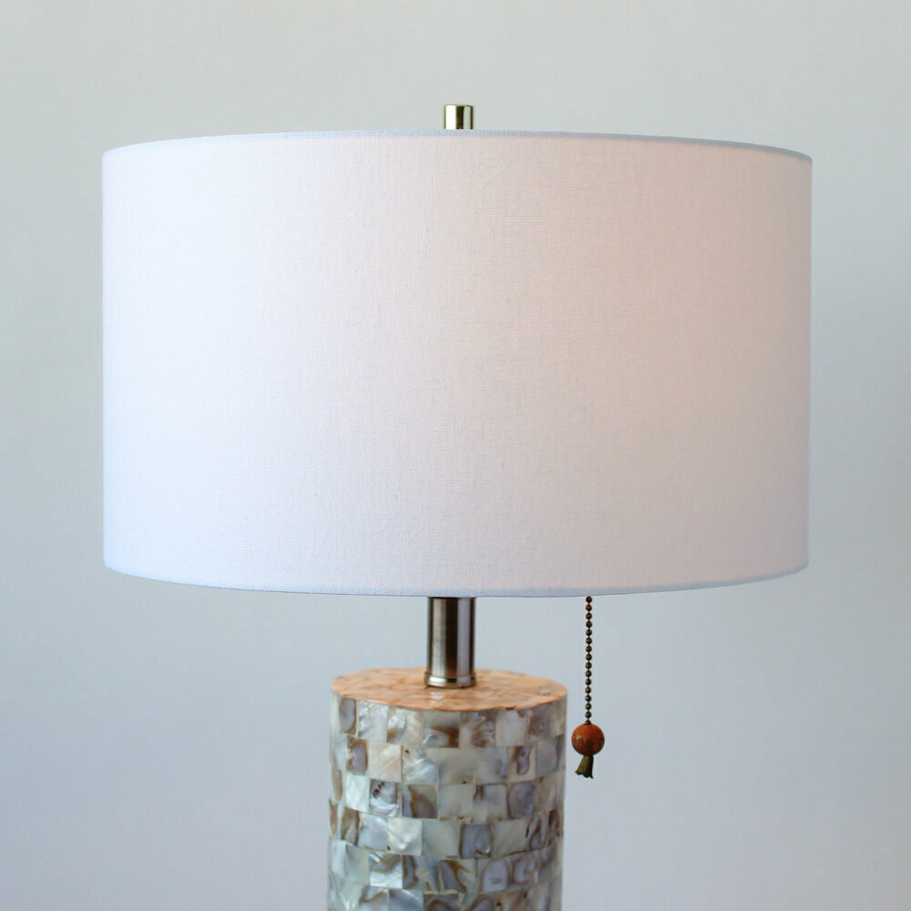 White Linen Shade- Custom Montreal Design