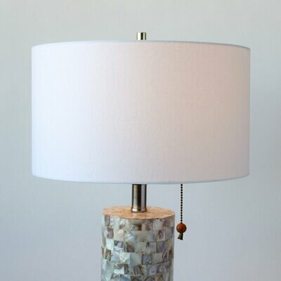 White Linen Shade- Custom Montreal Design
