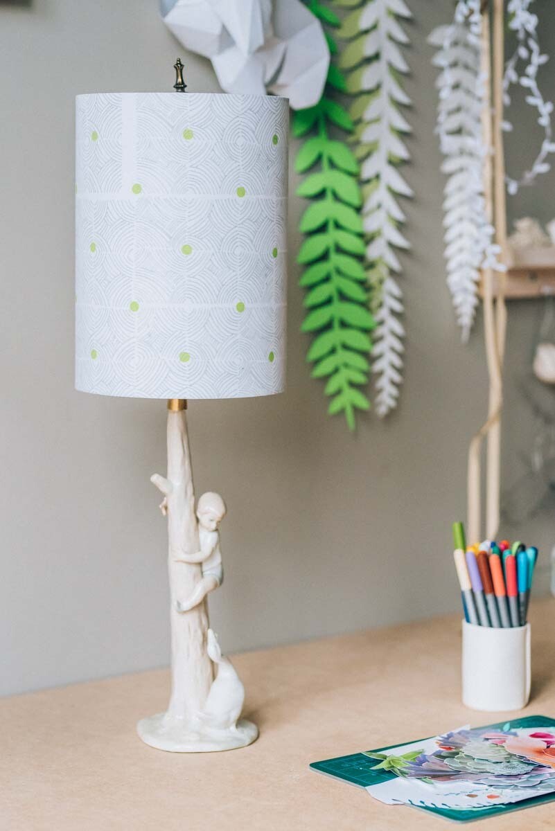 Lamp Shade in Eddy | Dusk- Custom Montreal Design