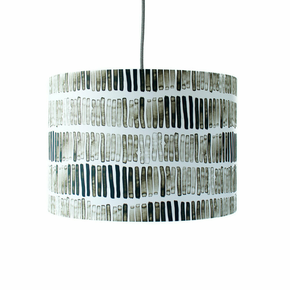 Handcrafted Linen Cotton Lampshade in Mown | Pause- Custom Montreal Design