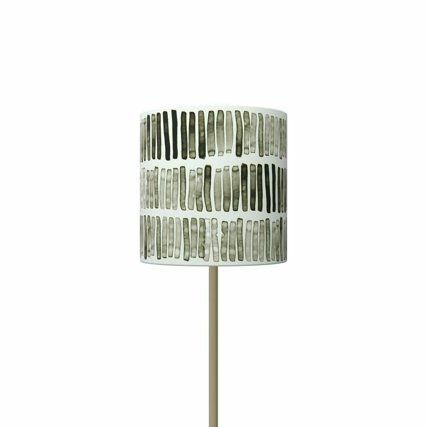 Handcrafted Linen Cotton Lampshade in Mown | Pause- Custom Montreal Design