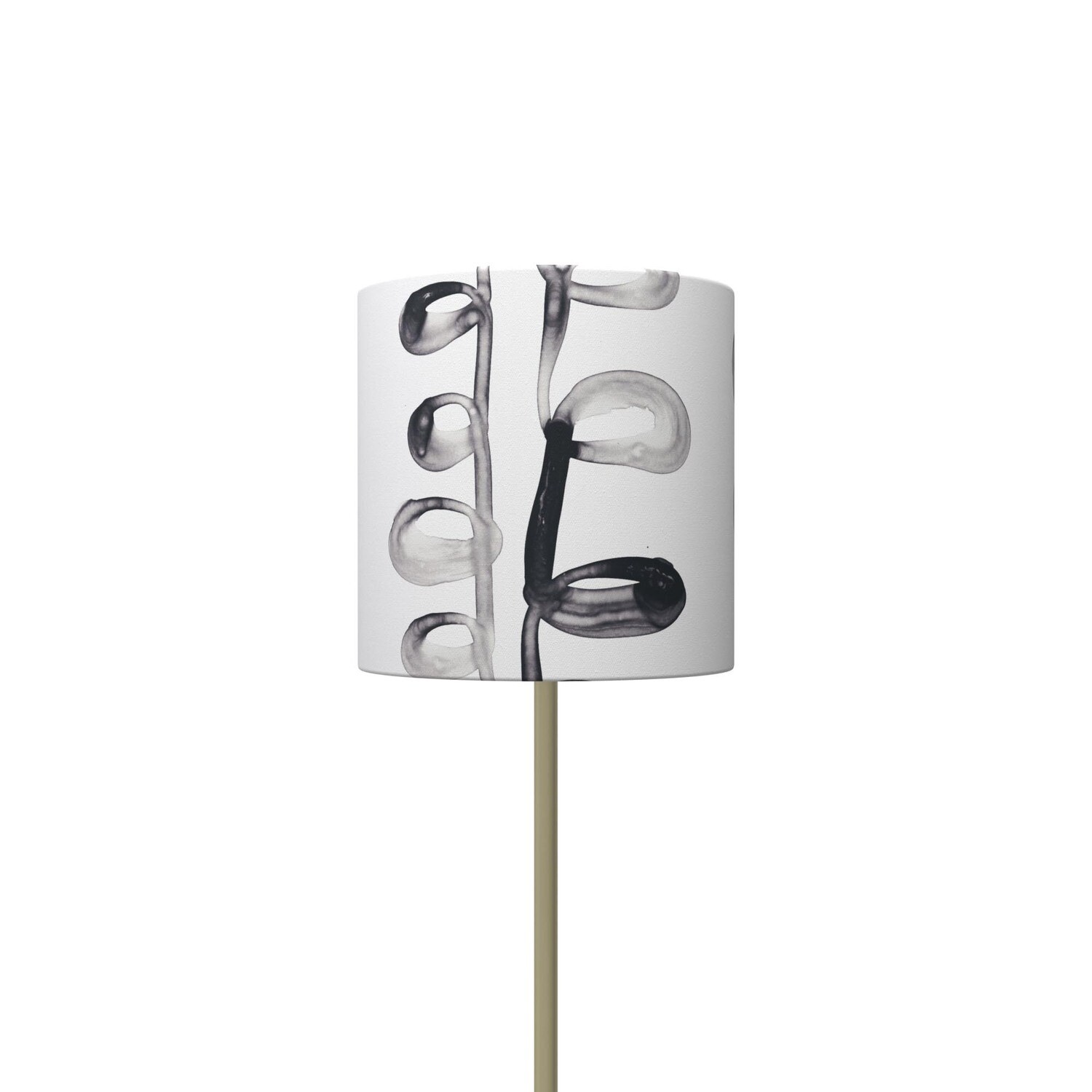 Handcrafted Linen Cotton Lampshade Loop Vertical | Winter Sun- Custom Montreal Design