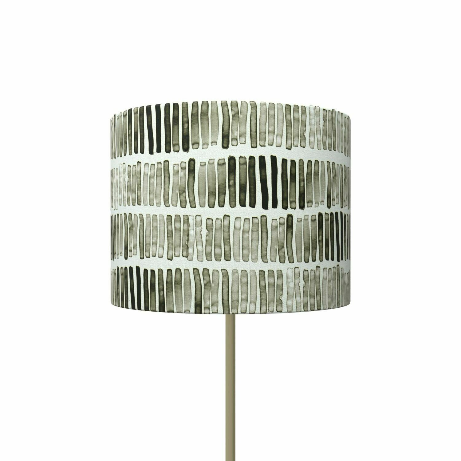 Handcrafted Linen Cotton Lampshade in Mown | Pause- Custom Montreal Design