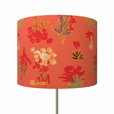 Handcrafted Linen Cotton Lampshade in Piña | Pounce- Custom Montreal Design