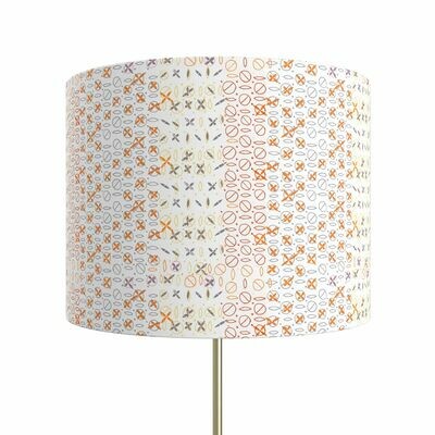 Handcrafted Linen Cotton Lampshade in Alleys | Dawn- Custom Montreal Design