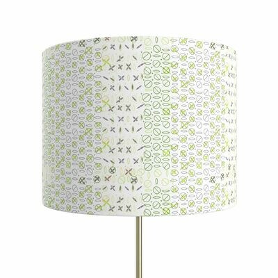 Handcrafted Linen Cotton Lampshade in Alleys | Dusk- Custom Montreal Design