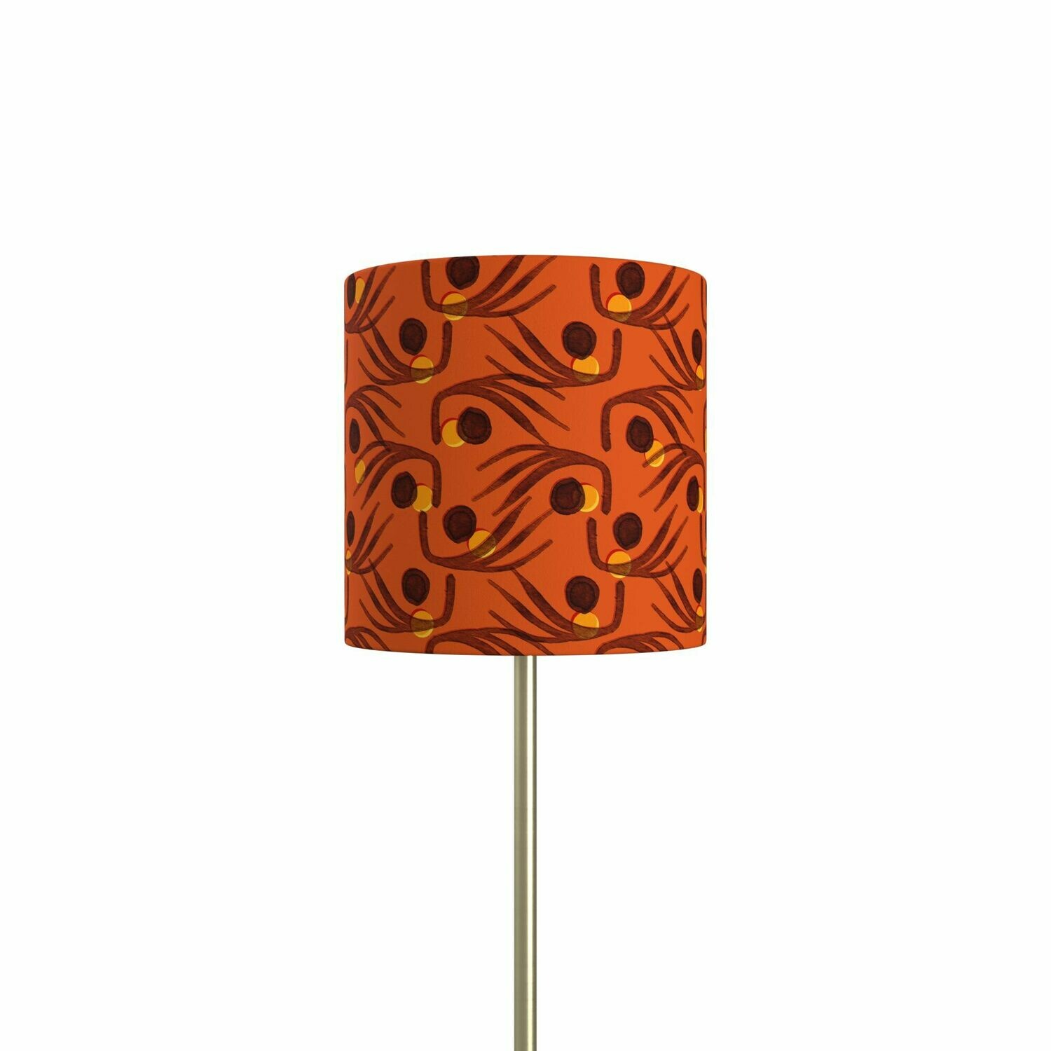 Handcrafted Linen Cotton Lampshade in Whiskers | Dawn- Custom Montreal Design