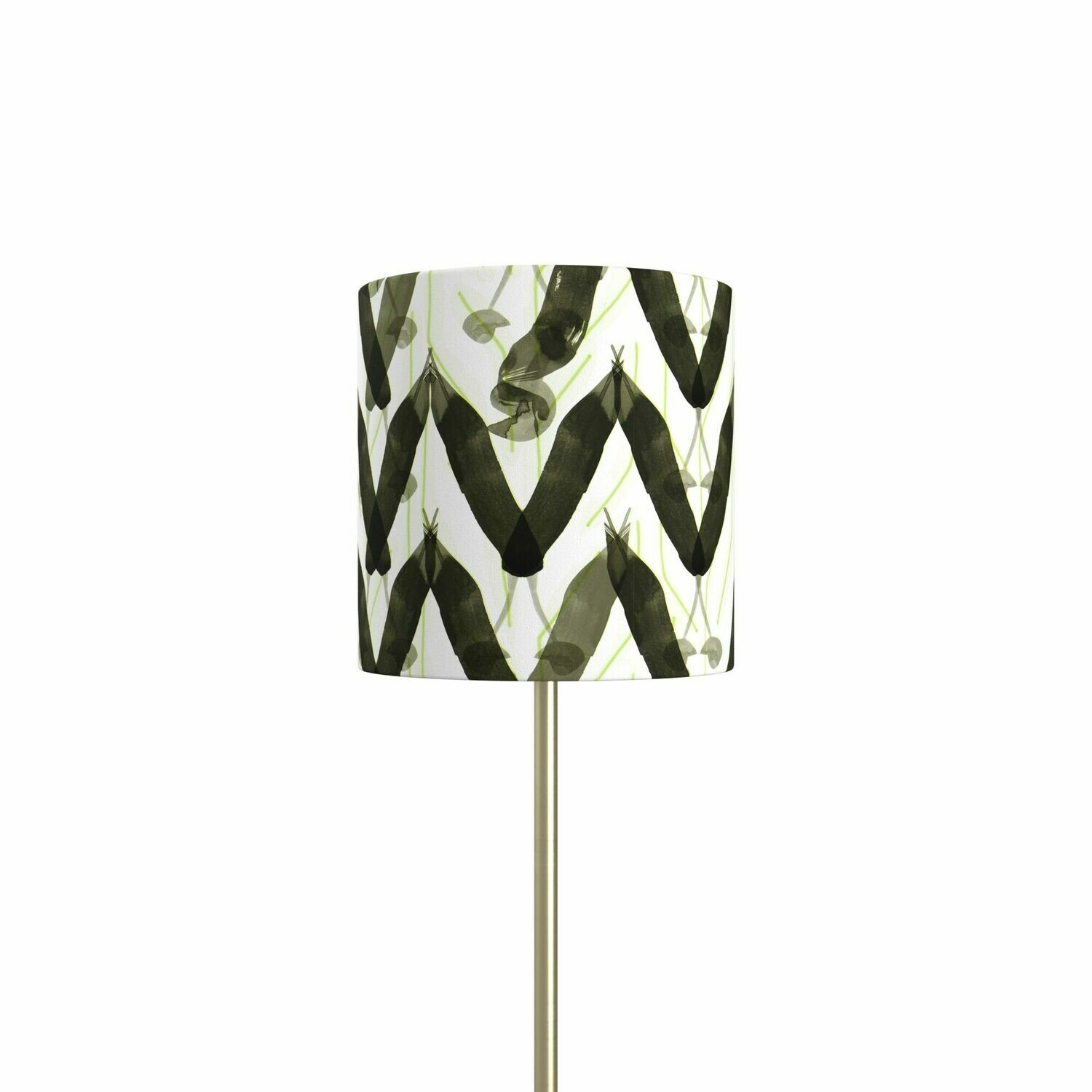 Handcrafted Linen Cotton Lampshade in Milkweed | Dusk- Custom Montreal Design