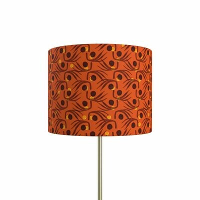Handcrafted Linen Cotton Lampshade in Whiskers | Dawn- Custom Montreal Design