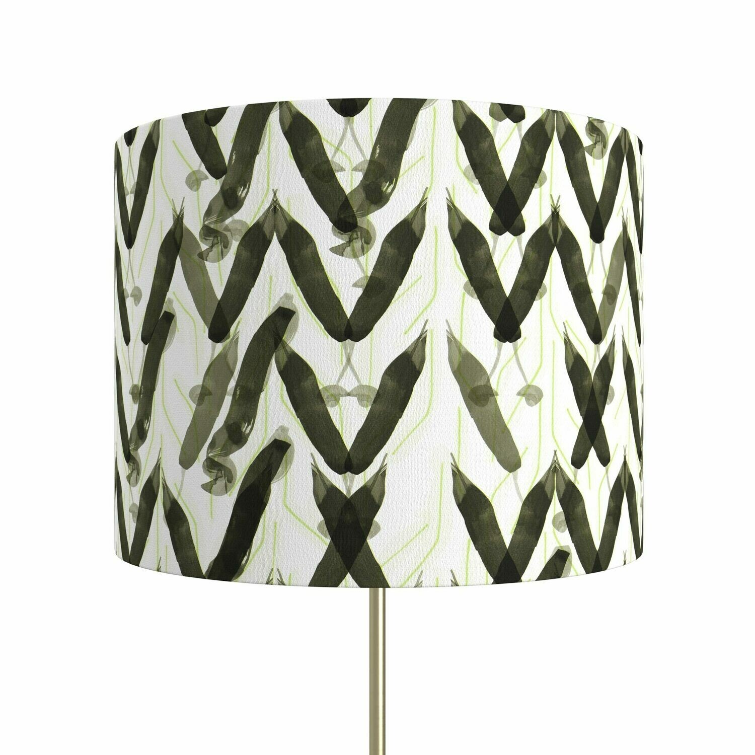 Handcrafted Linen Cotton Lampshade in Milkweed | Dusk- Custom Montreal Design