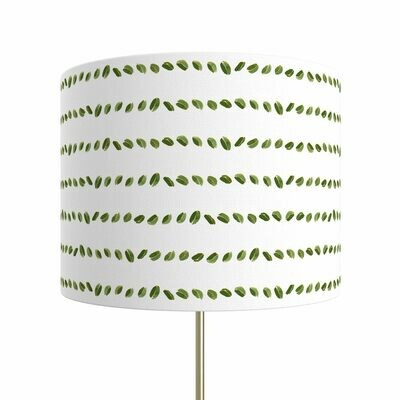 Handcrafted Linen Cotton Lampshade in Pods | Dawn- Custom Montreal Design