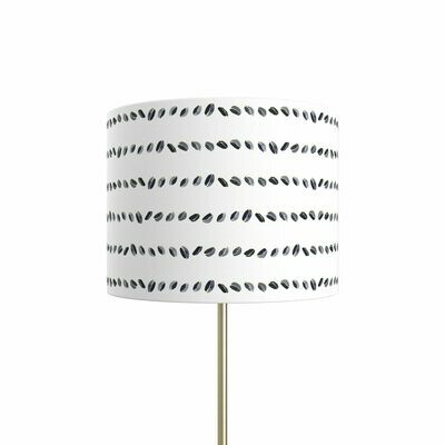 Handcrafted Linen Cotton Lampshade in Pods | Dusk- Custom Montreal Design