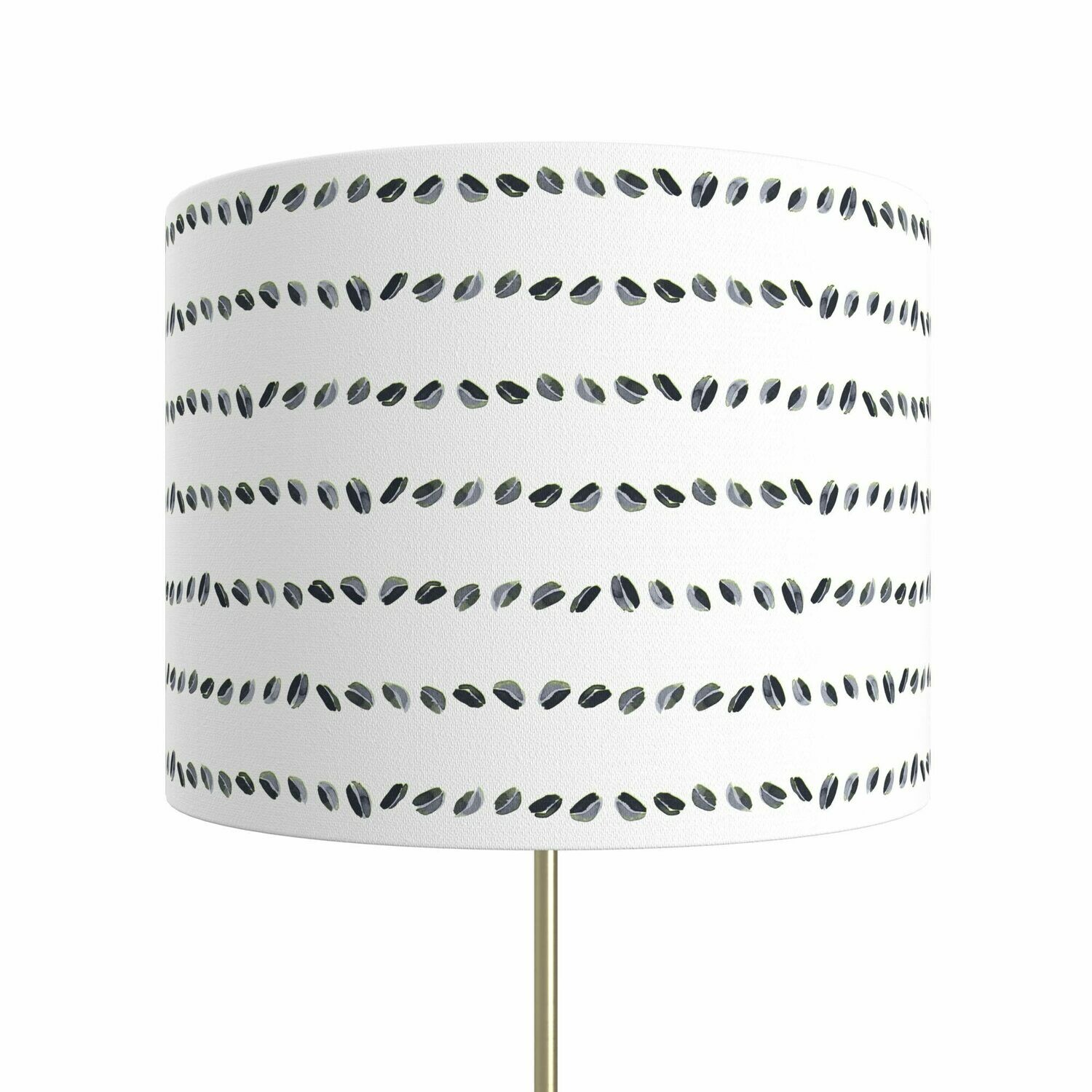 Handcrafted Linen Cotton Lampshade in Pods | Dusk- Custom Montreal Design