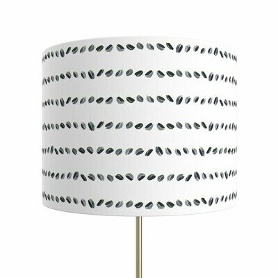 Handcrafted Linen Cotton Lampshade in Pods | Dusk- Custom Montreal Design