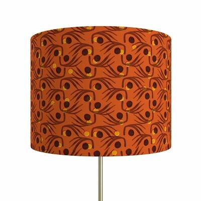 Handcrafted Linen Cotton Lampshade in Whiskers | Dawn- Custom Montreal Design