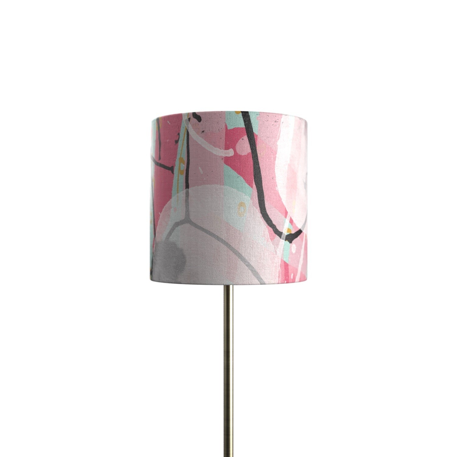 Handcrafted Linen Cotton Lampshade in Fritz | Gumball- Custom Montreal Design