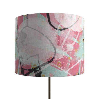 Handcrafted Linen Cotton Lampshade in Fritz | Gumball- Custom Montreal Design