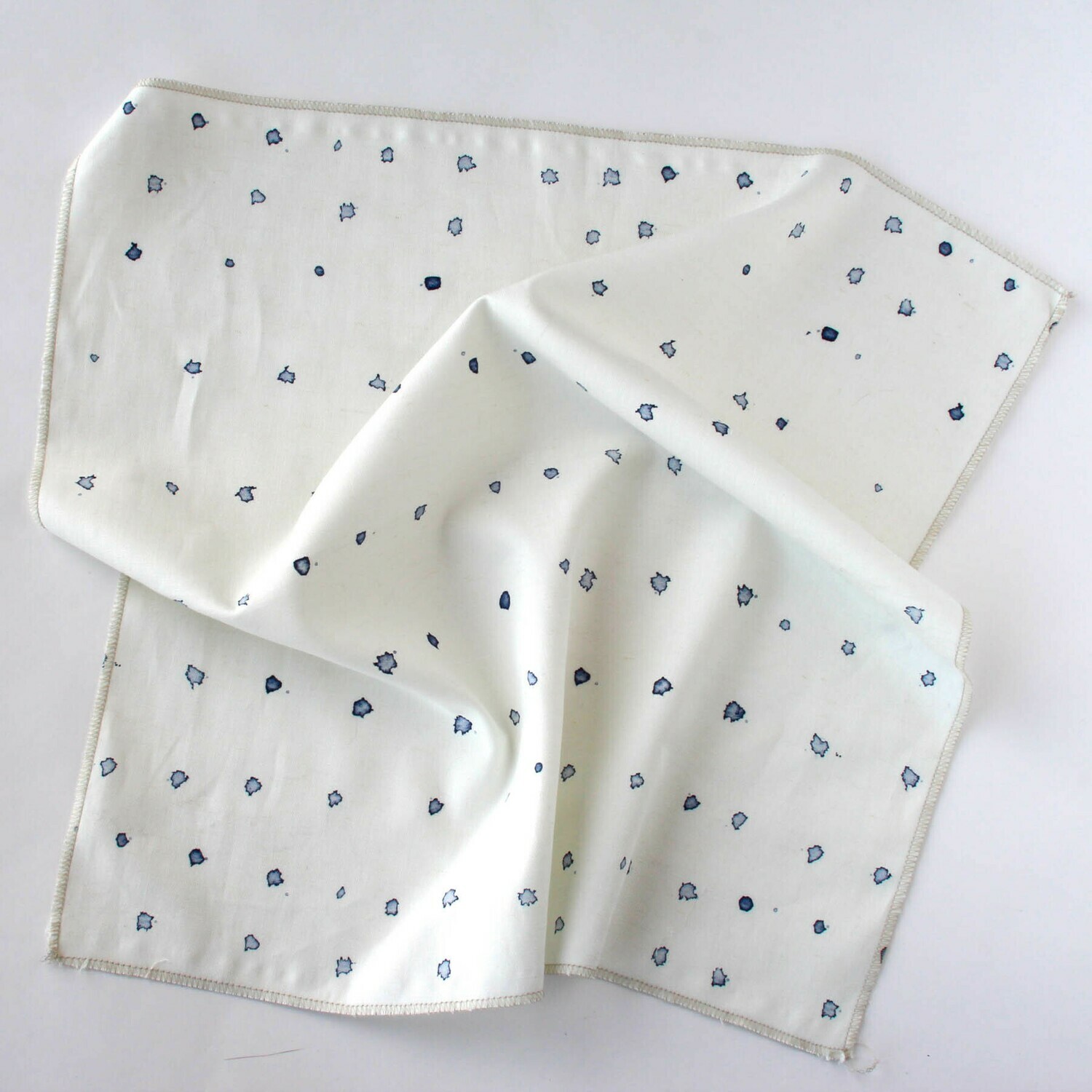 Handcrafted Linen Cotton Lampshade in Dose | Navy- Custom Montreal Design