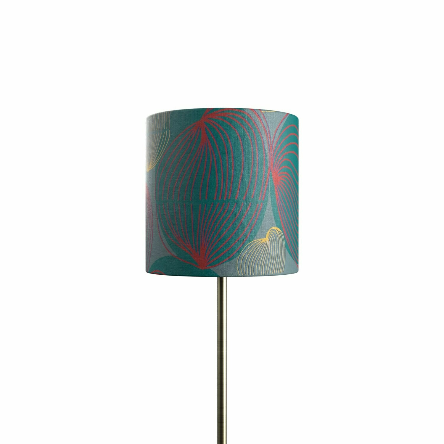 Handcrafted Linen Cotton Lampshade in Tumble | Gumball- Custom Montreal Design