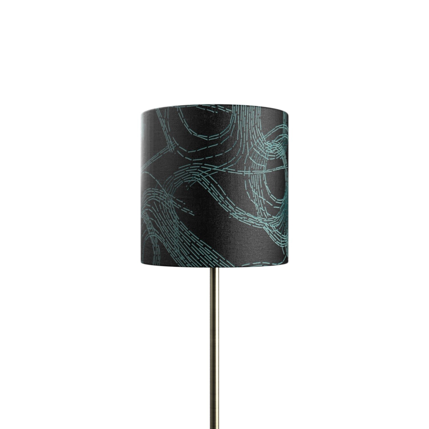 Handcrafted Linen Cotton Lampshade in Swell | Forest- Custom Montreal Design