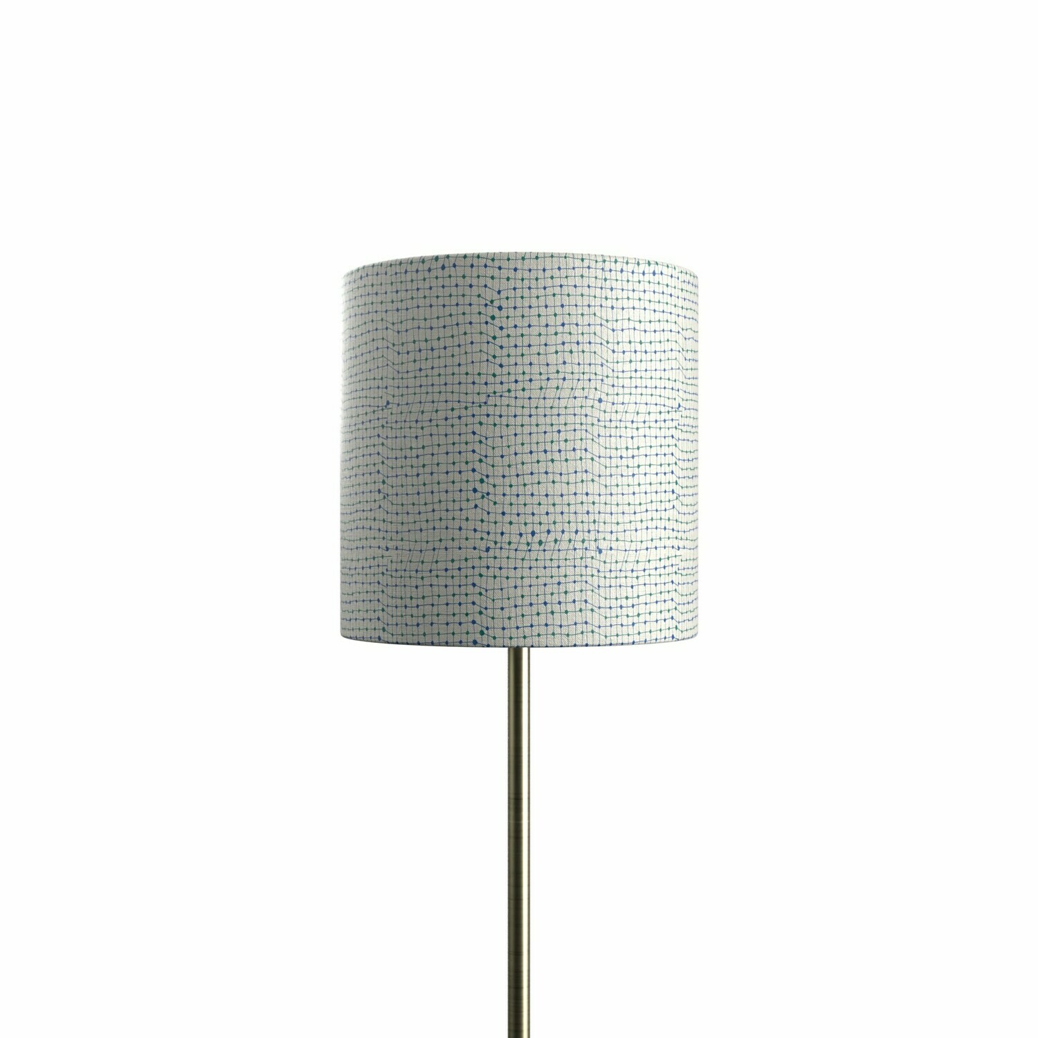 Handcrafted Linen Cotton Lampshade in Trapeze | Mint- Custom Montreal Design
