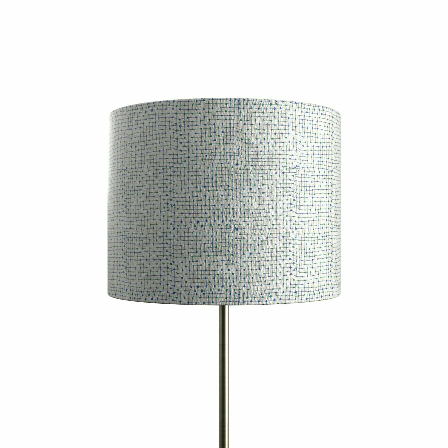 Handcrafted Linen Cotton Lampshade in Trapeze | Mint- Custom Montreal Design