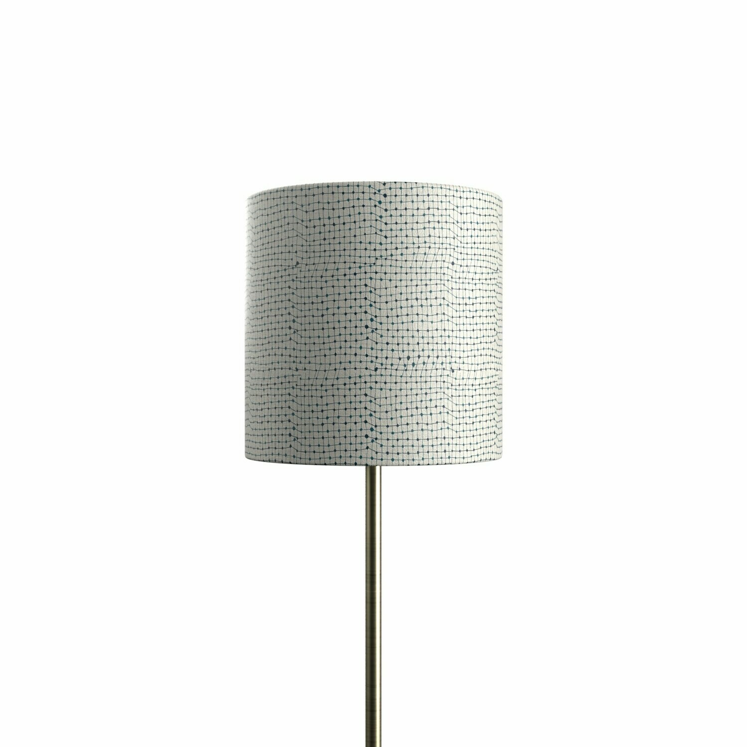 Handcrafted Linen Cotton Lampshade in Trapeze | Navy- Custom Montreal Design