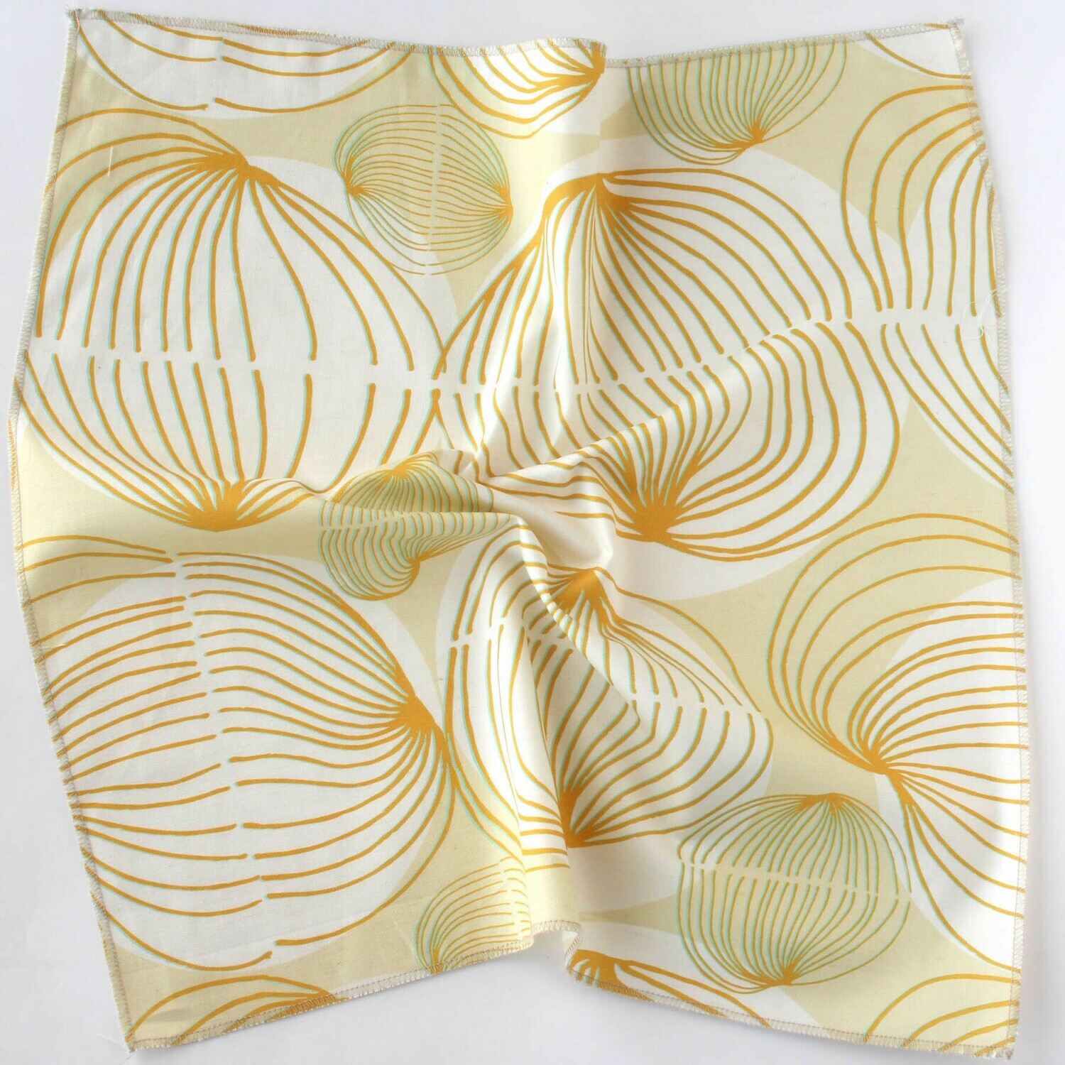 Handcrafted Linen Cotton Lampshade in Tumble | Citron- Custom Montreal Design