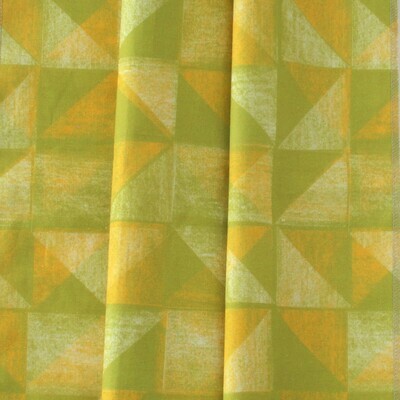 Handcrafted Linen Cotton Lampshade in Tile | Citron- Custom Montreal Design