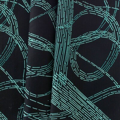 Handcrafted Linen Cotton Lampshade in Swell | Forest- Custom Montreal Design