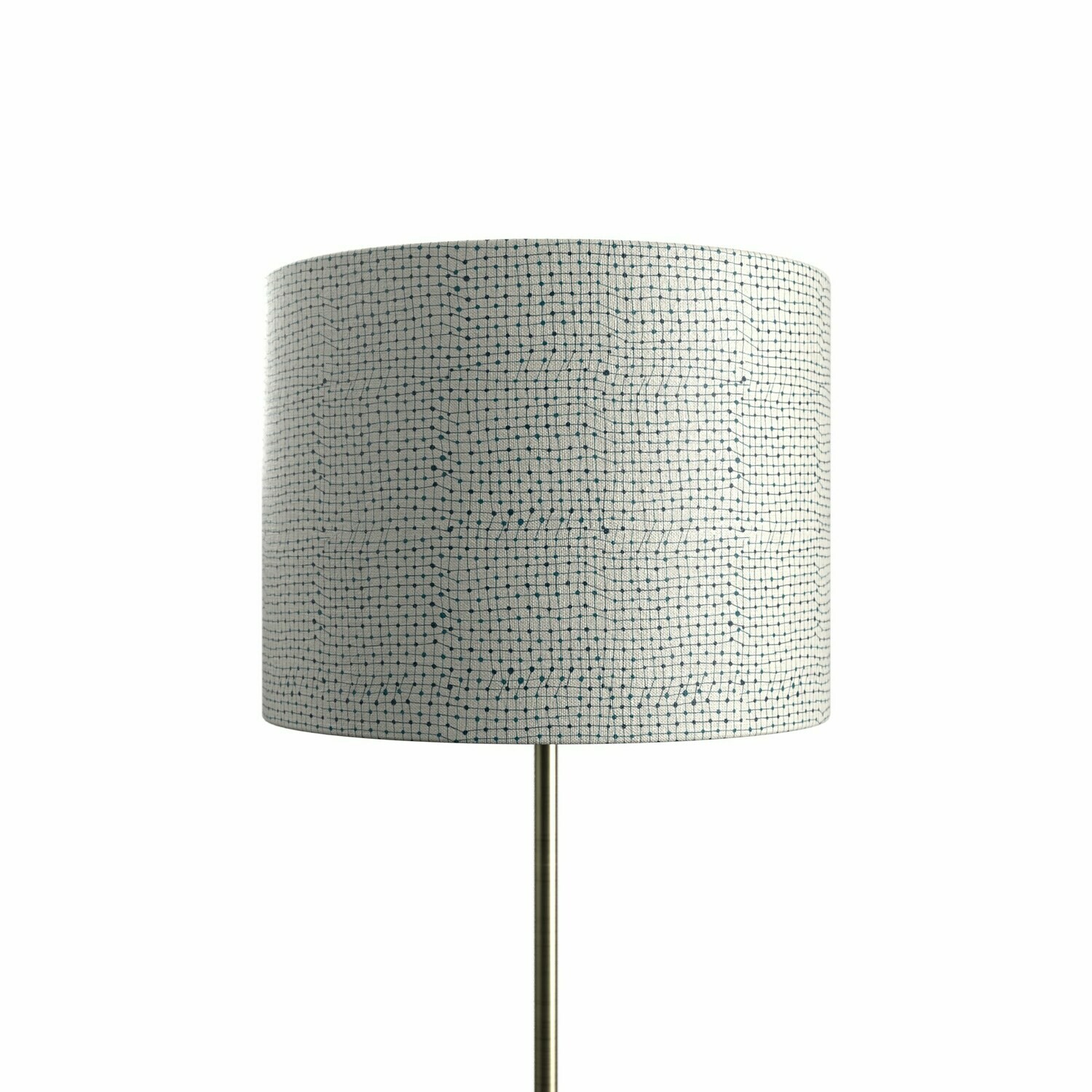 Handcrafted Linen Cotton Lampshade in Trapeze | Navy- Custom Montreal Design