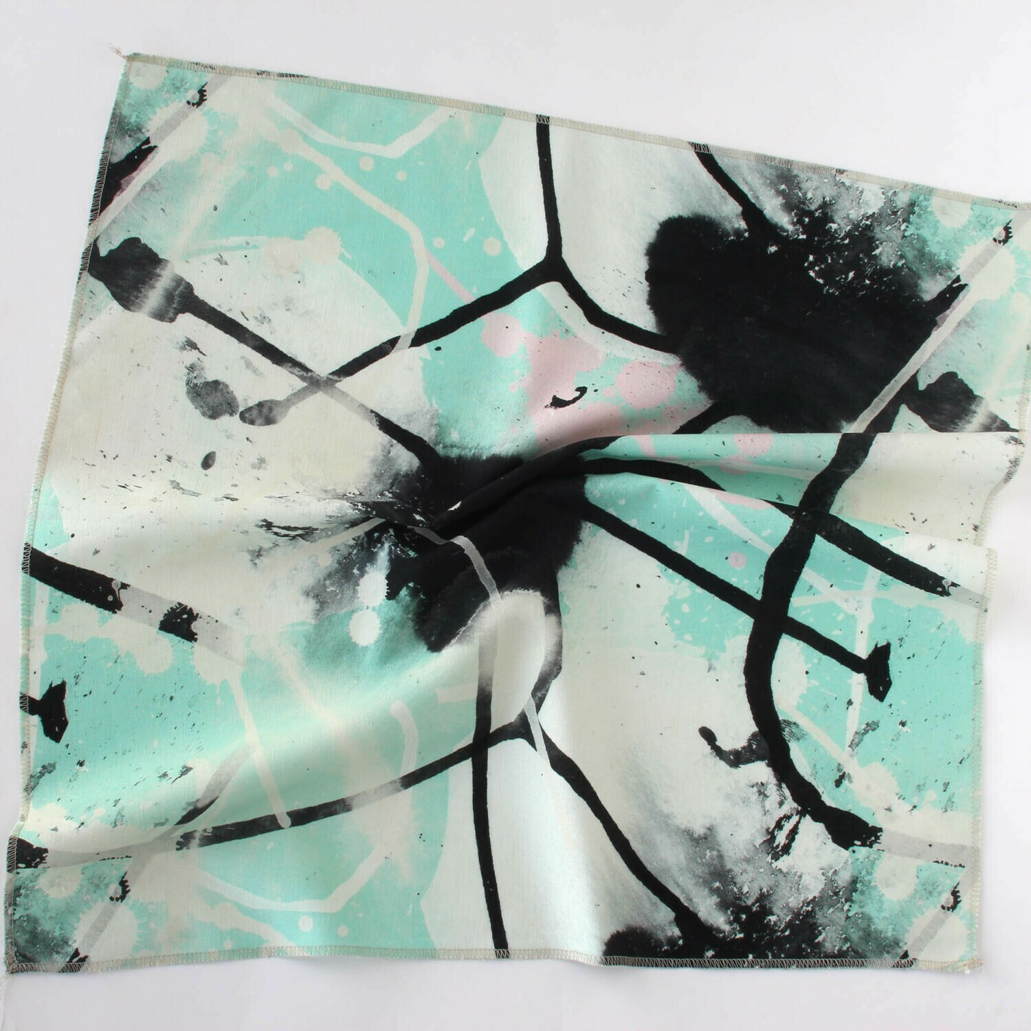 Handcrafted Linen Cotton Lampshade in Suss | Mint- Custom Montreal Design