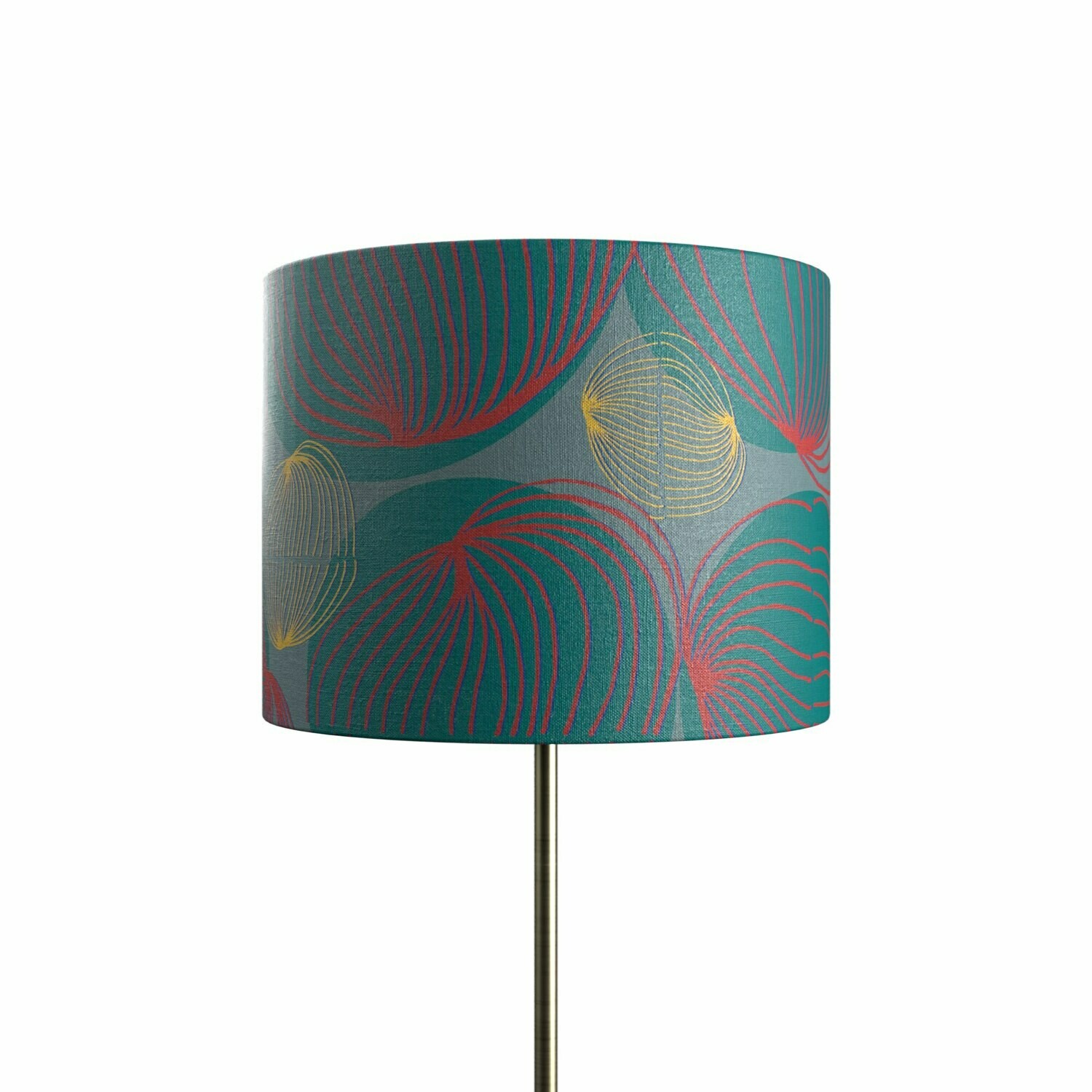 Handcrafted Linen Cotton Lampshade in Tumble | Gumball- Custom Montreal Design
