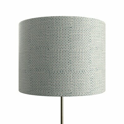 Handcrafted Linen Cotton Lampshade in Trapeze | Navy- Custom Montreal Design
