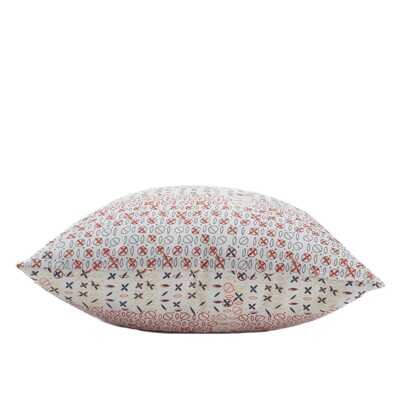 Linen Cotton Decorative Pillow - Pillow in Alleys | Dawn Pattern - Handcrafted Montreal