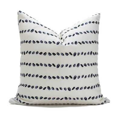 Linen Cotton Decorative Pillow - Pillow in Pods | Dusk Pattern - Handcrafted Montreal