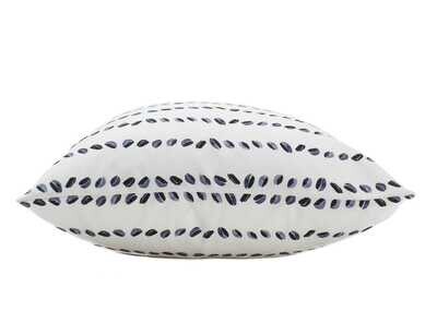 Linen Cotton Decorative Pillow - Pillow in Pods | Dusk Pattern - Handcrafted Montreal