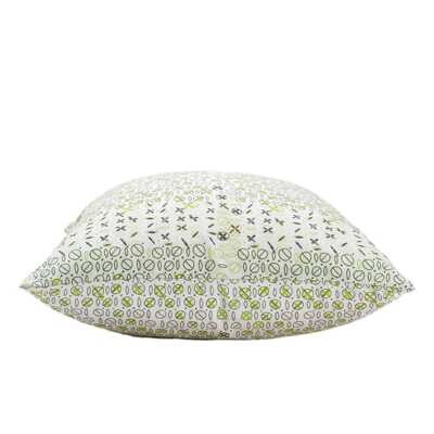 Linen Cotton Decorative Pillow - Pillow in Alleys | Dusk Pattern - Handcrafted Montreal
