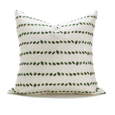 Linen Cotton Decorative Pillow - Pillow in Pods | Dawn Pattern - Handcrafted Montreal