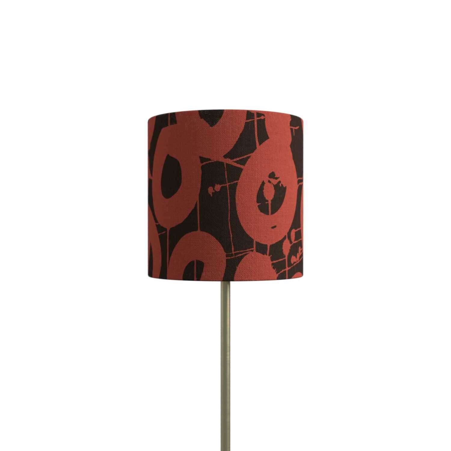 Handcrafted Organic Linen Lampshade - Hotspot | Meadow Pattern -  Custom Montreal Design