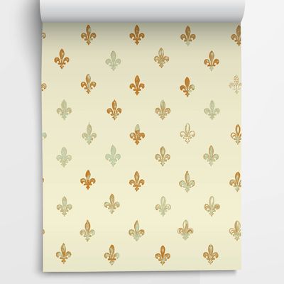 Fleurdelisé Wallpaper | Beurre