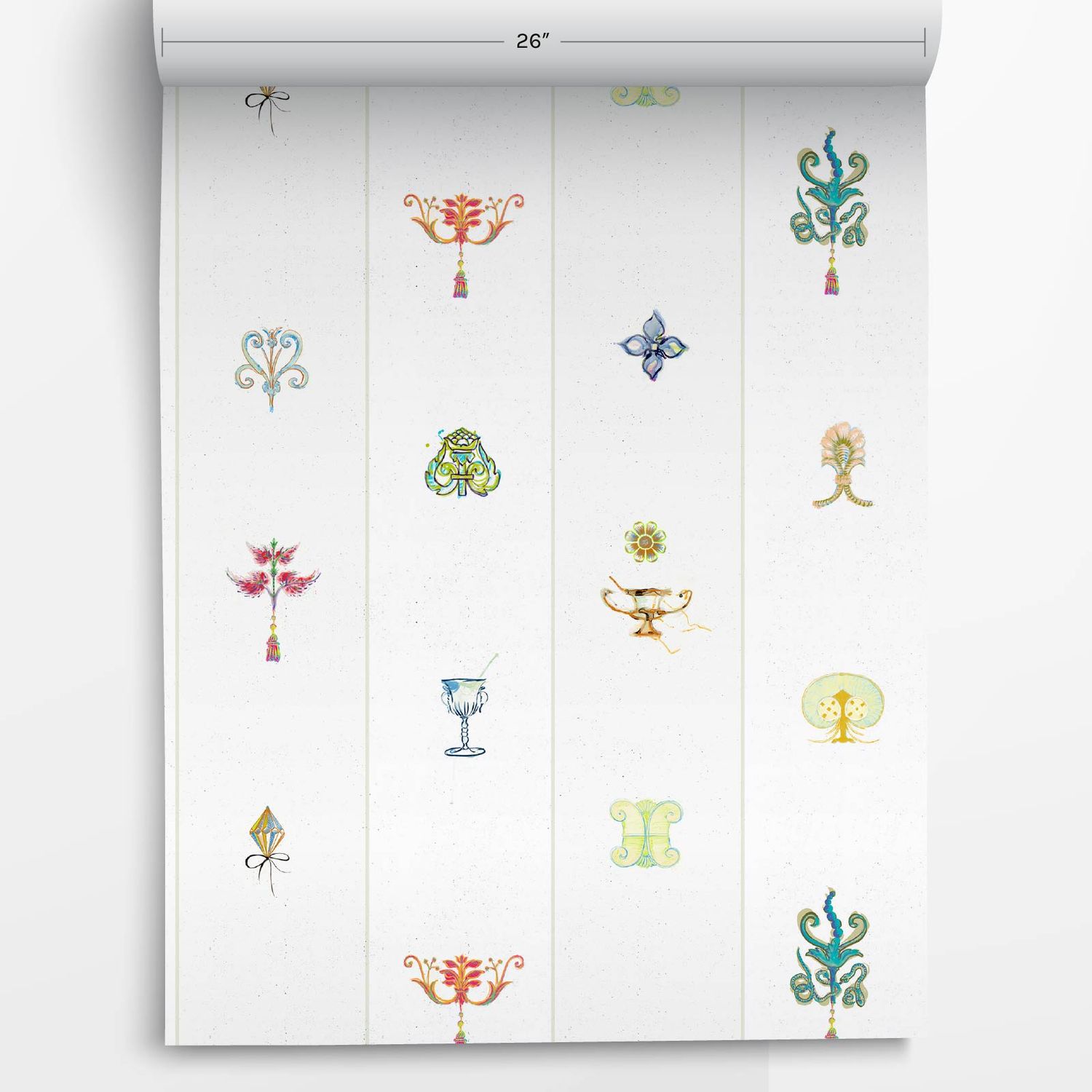 Freehand Wallpaper | Bouquet