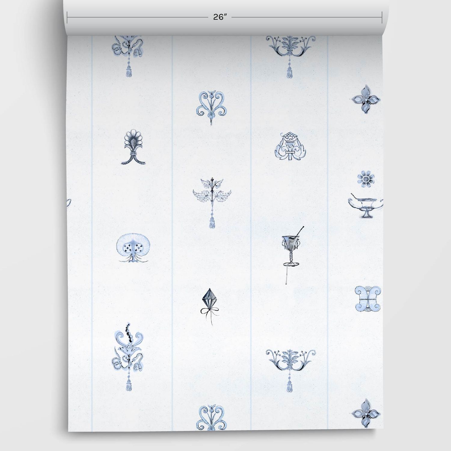 Freehand Wallpaper | Delft