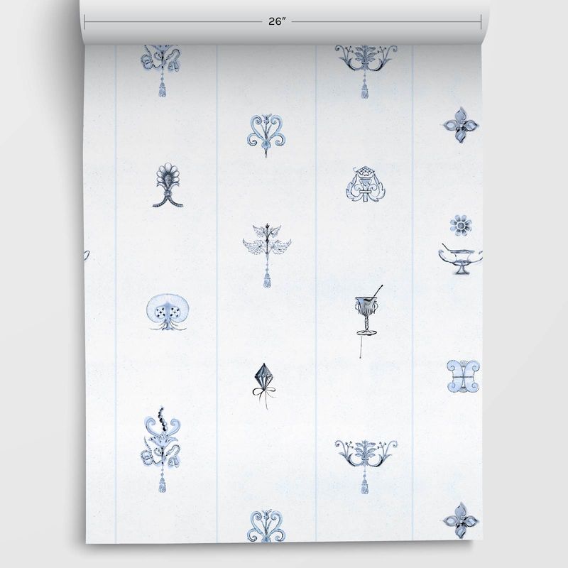 Freehand Wallpaper | Delft