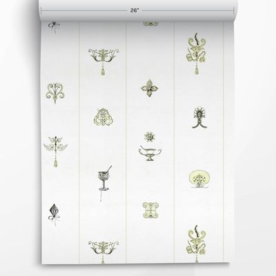 Freehand Wallpaper | Olive