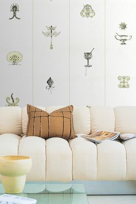 Freehand Wallpaper | Olive