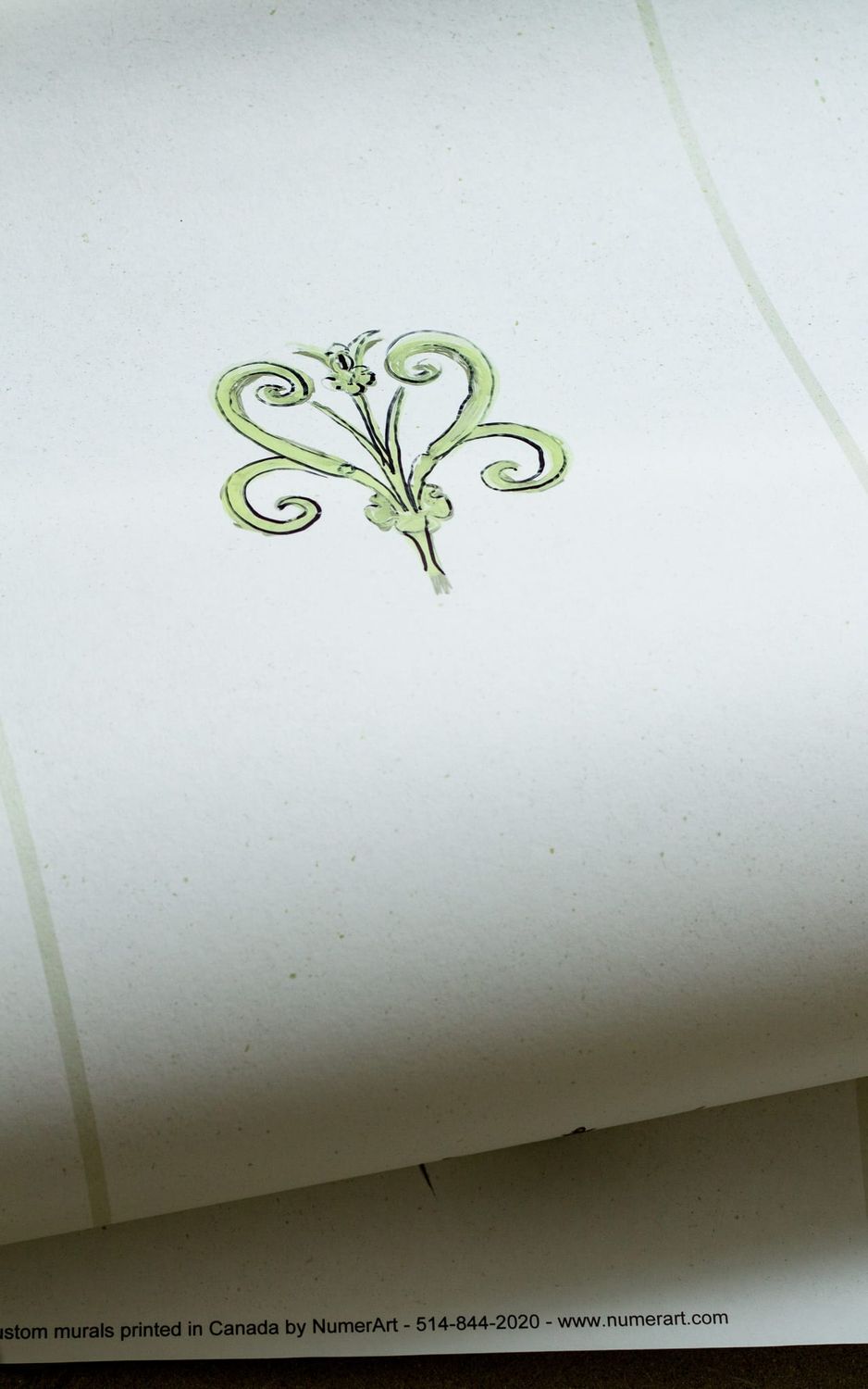 Freehand Wallpaper | Olive