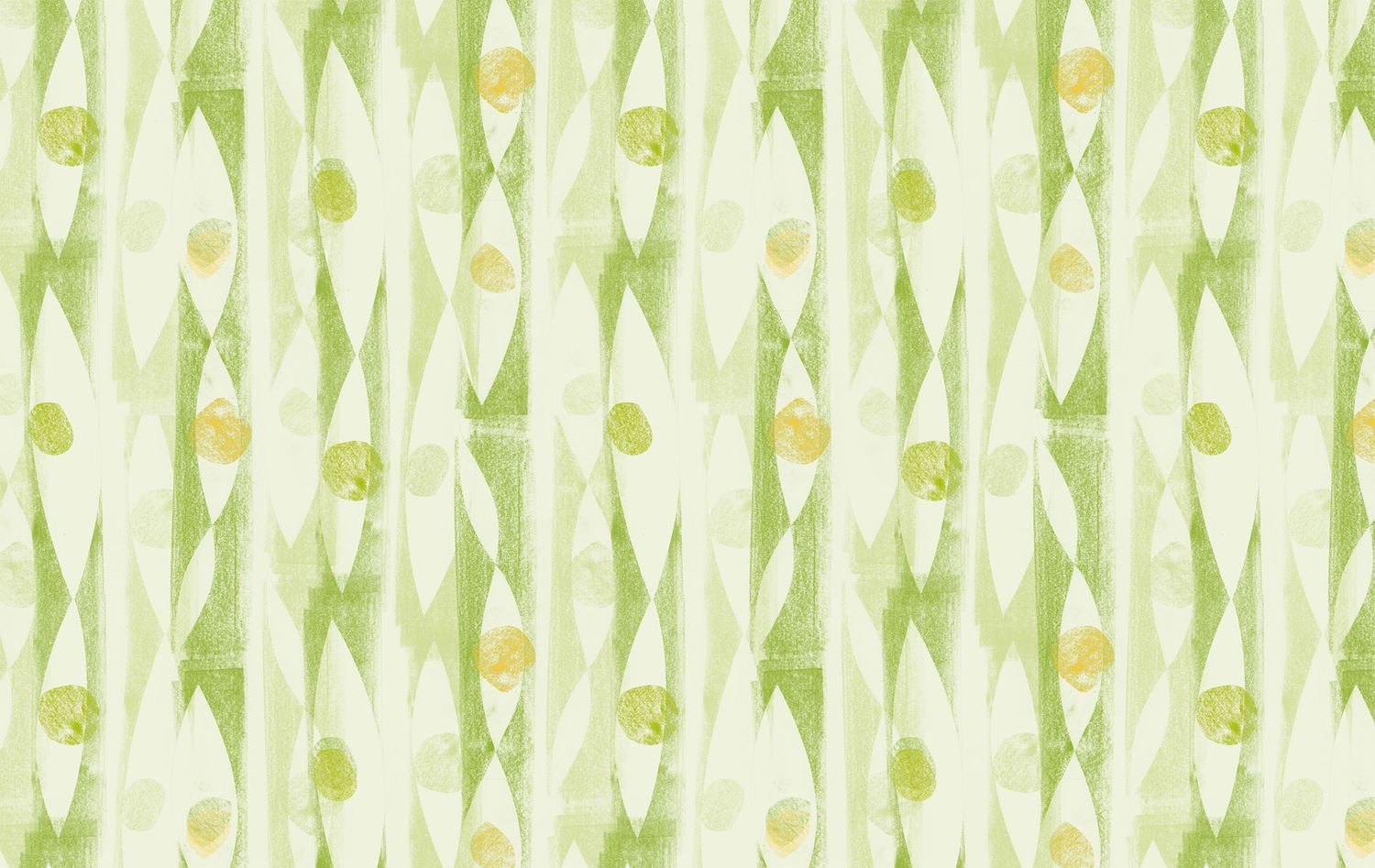Iris | Leaf Fabric - Cotton Linen