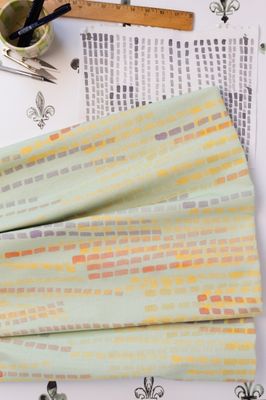 Swan | Flame Fabric - Cotton Linen