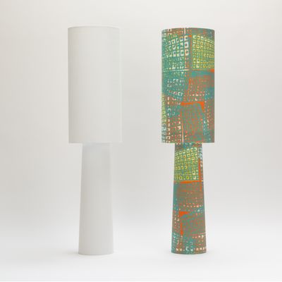 min/max Floor Lamp - White